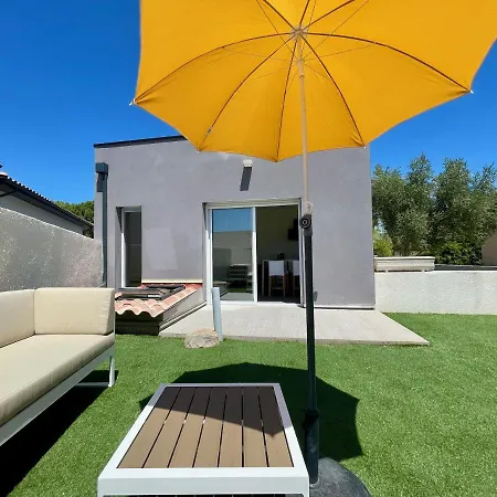 Appartement Souplex Jardin Proche Autoroute, Plages Et Attractions, Wifi - Tv, Calme Bessan Extérieur photo