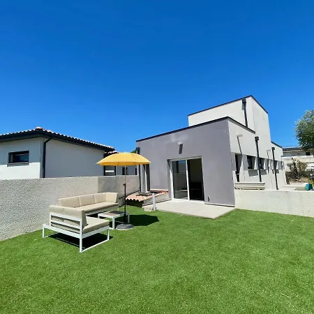 Appartement Souplex Jardin Proche Autoroute, Plages Et Attractions, Wifi - Tv, Calme Bessan Extérieur photo