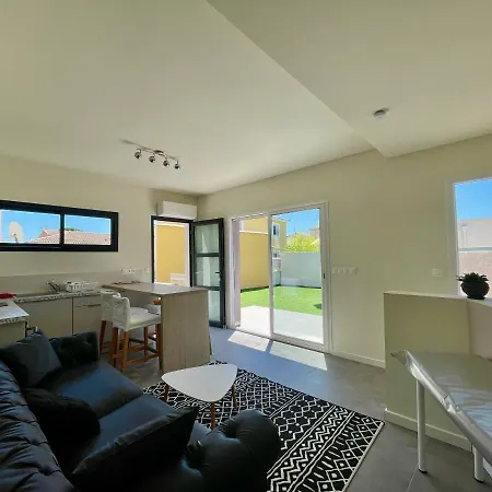 Appartement Souplex Jardin Proche Autoroute, Plages Et Attractions, Wifi - Tv, Calme Bessan Extérieur photo