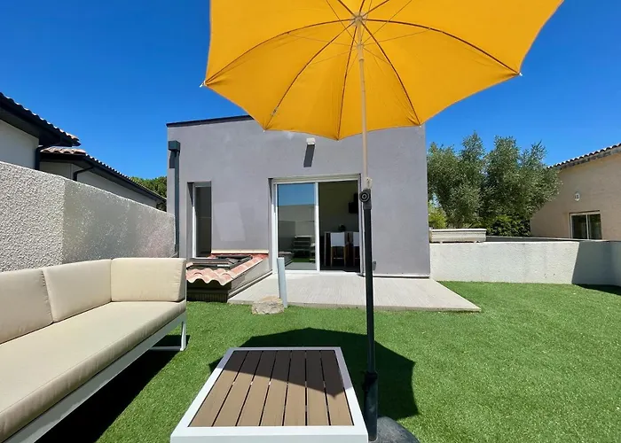 Appartement Souplex Jardin Proche Autoroute, Plages Et Attractions, Wifi - Tv, Calme