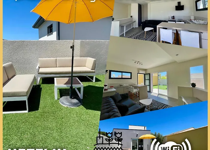 Appartement Souplex Jardin Proche Autoroute, Plages Et Attractions, Wifi - Tv, Calme
